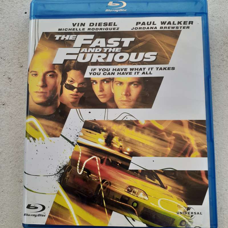 The Fast And The Furious - Diesel / Walker [Blu-ray Movie]