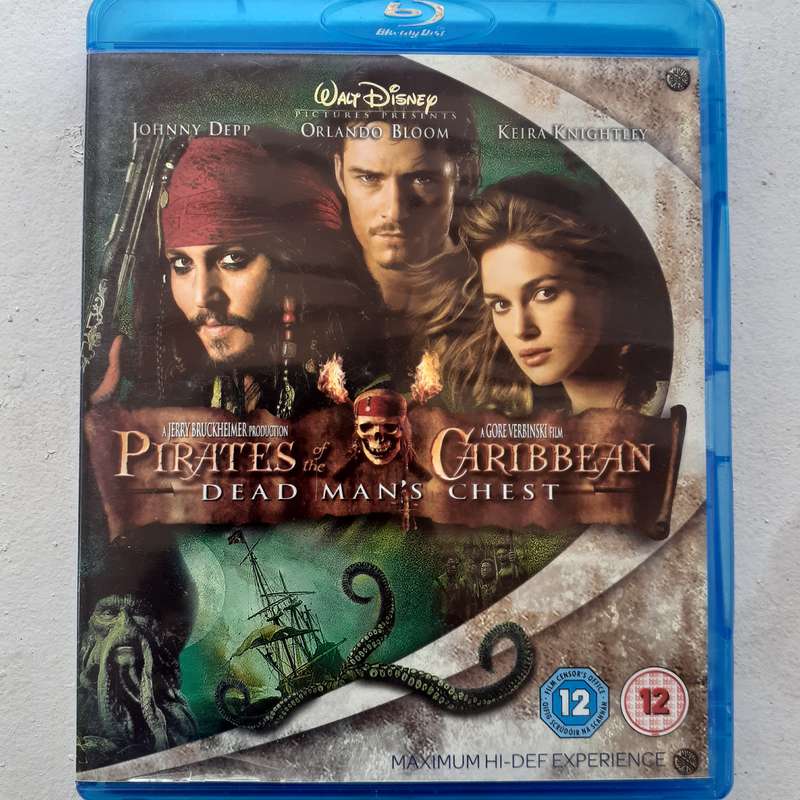 Pirates Of The Caribbean: Dead Man's Chest - Depp / Bloom / Knightley [2x Blu-ray Movie]