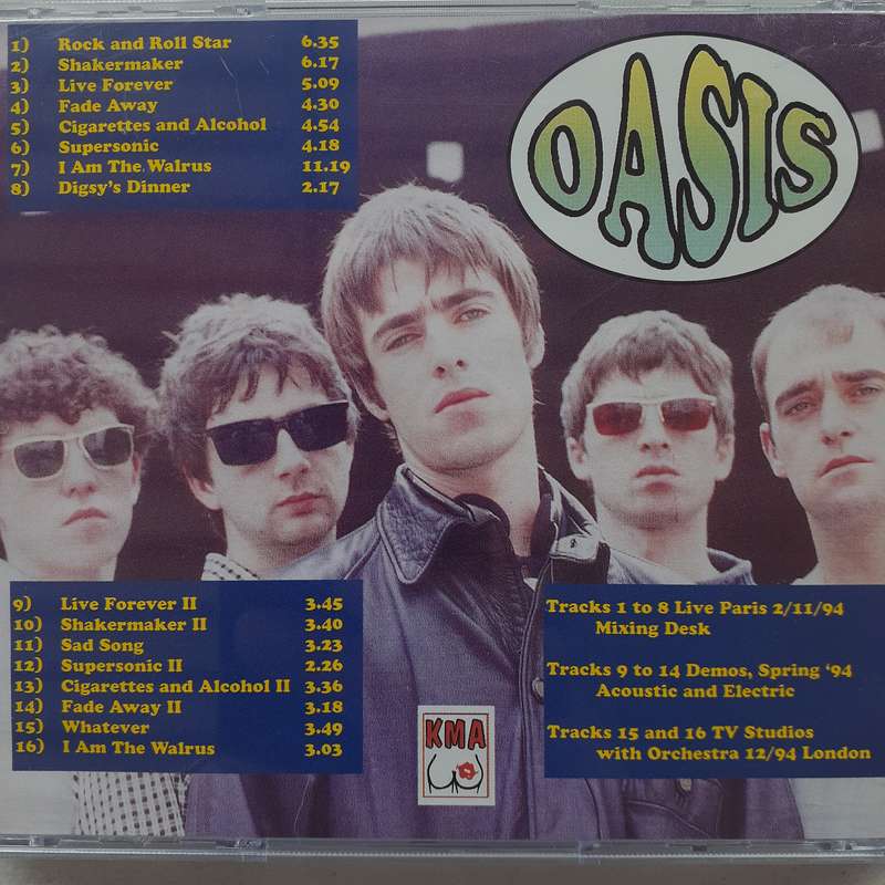 Oasis - Paris 94' And Demos [Import CD] (1994)