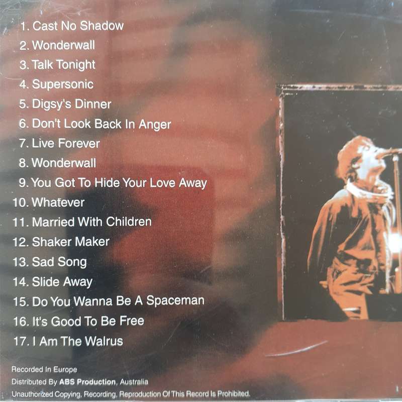 Oasis - Live In Concert [Import CD]