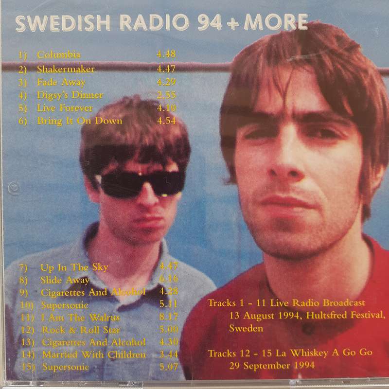 Oasis - Swedish Radio 94 + More [Import CD]