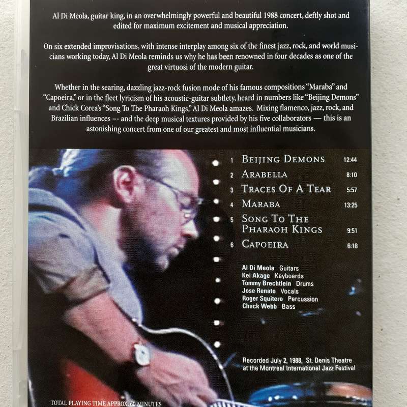 Al Di Meola - One Night In Montreal [DVD] (2010)