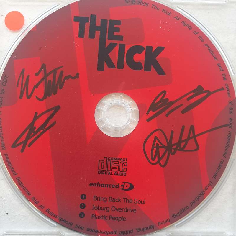 The Kick - Bring Back The Soul [CDr single] (2006)  *AUTOGRAPHED