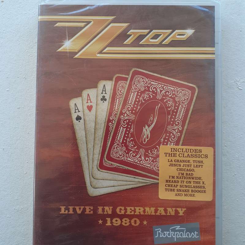 ZZ Top - Live In Germany 1980 [DVD] (2011)    *NEW, sealed