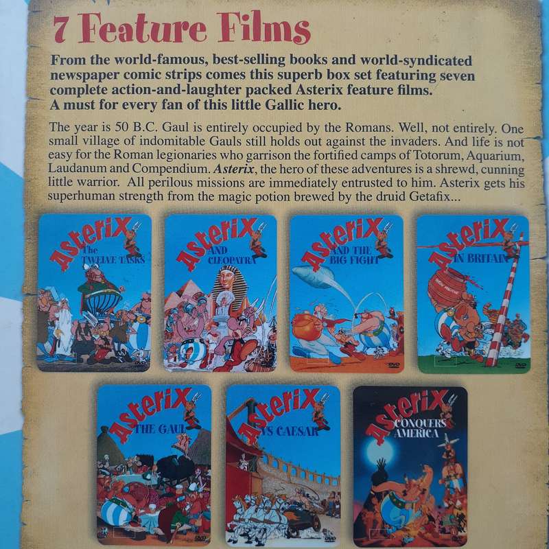 Asterix - 7 Crazy Adventures [7 DVD Box Set]