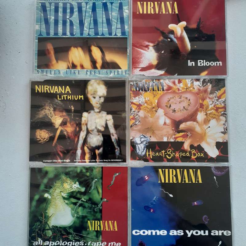 Nirvana - Singles [6CD Box Set] (1995)