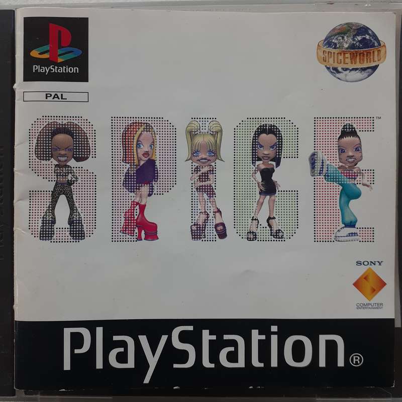 Spice World (PS1 PlayStation Game) (PAL)