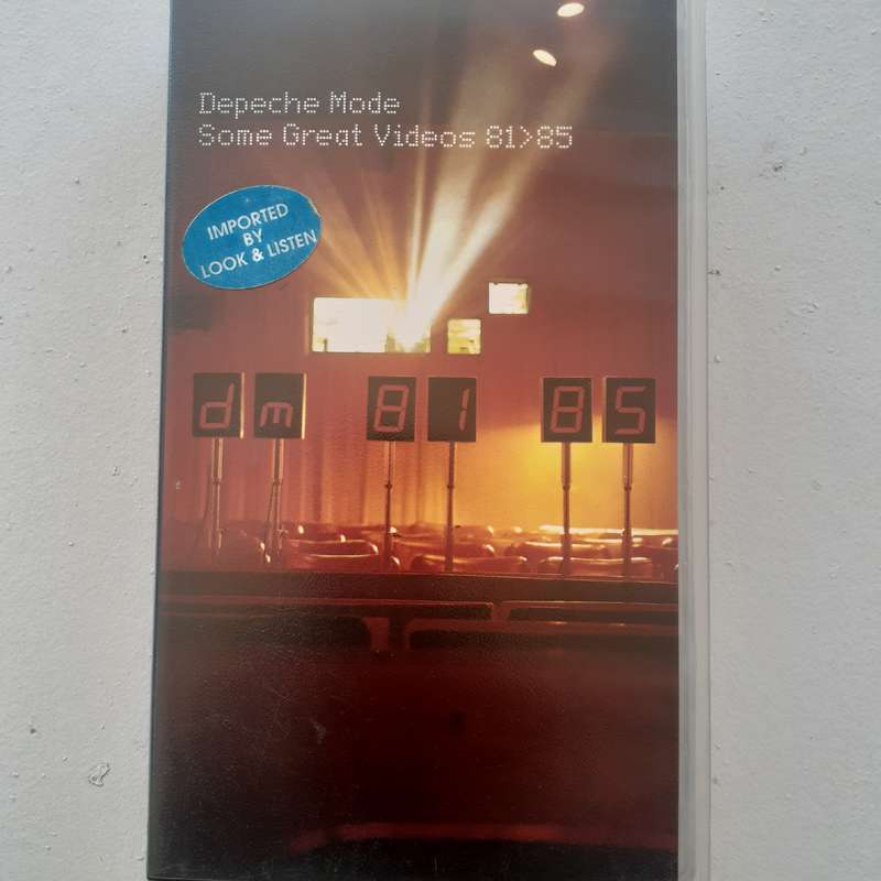 Depeche Mode - Some Great Videos 81>85 [VHS VIDEO CASSETTE]