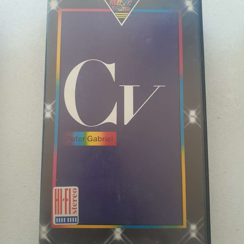 Peter Gabriel - CV [VHS VIDEO CASSETTE]    [D]