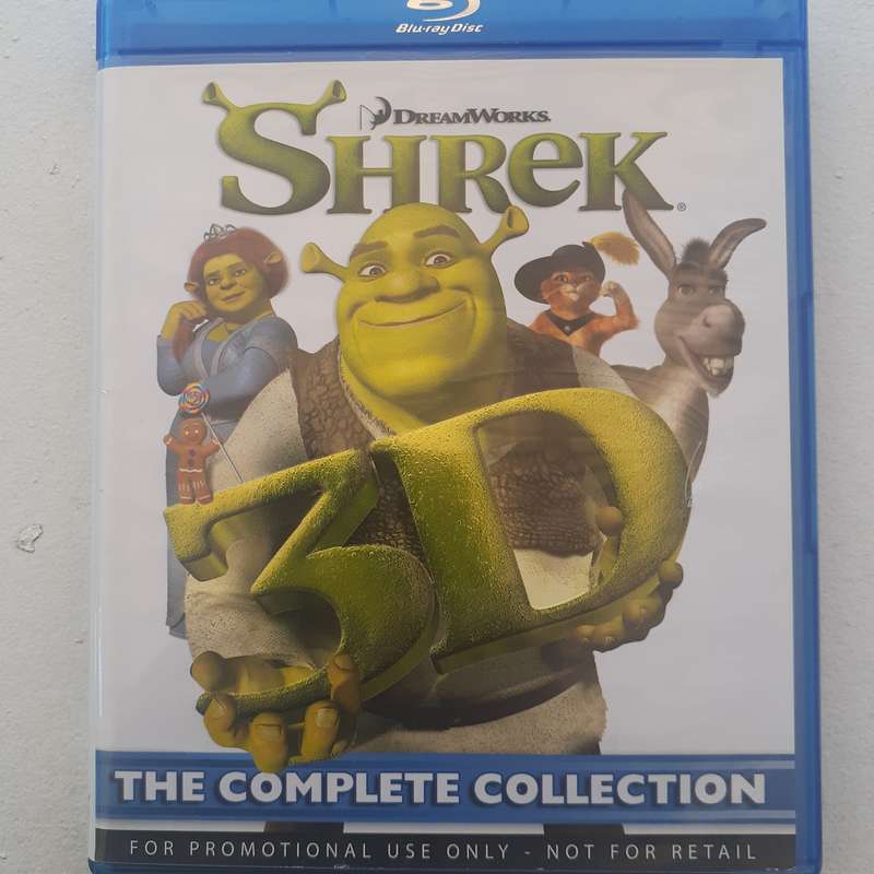 Shrek 3D The Complete Collection [4 Disc 3D Blu-ray] (PROMO)