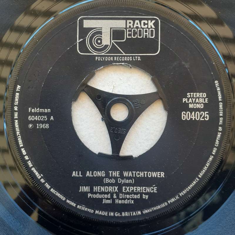 VINYL - The Jimi Hendrix Experience - All Along The Watchtower [45 RPM LP]