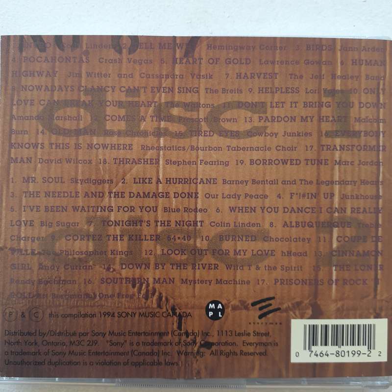 Borrowed Tunes (A Tribute To Neil Young) - Various Artists [2CD] (1994)