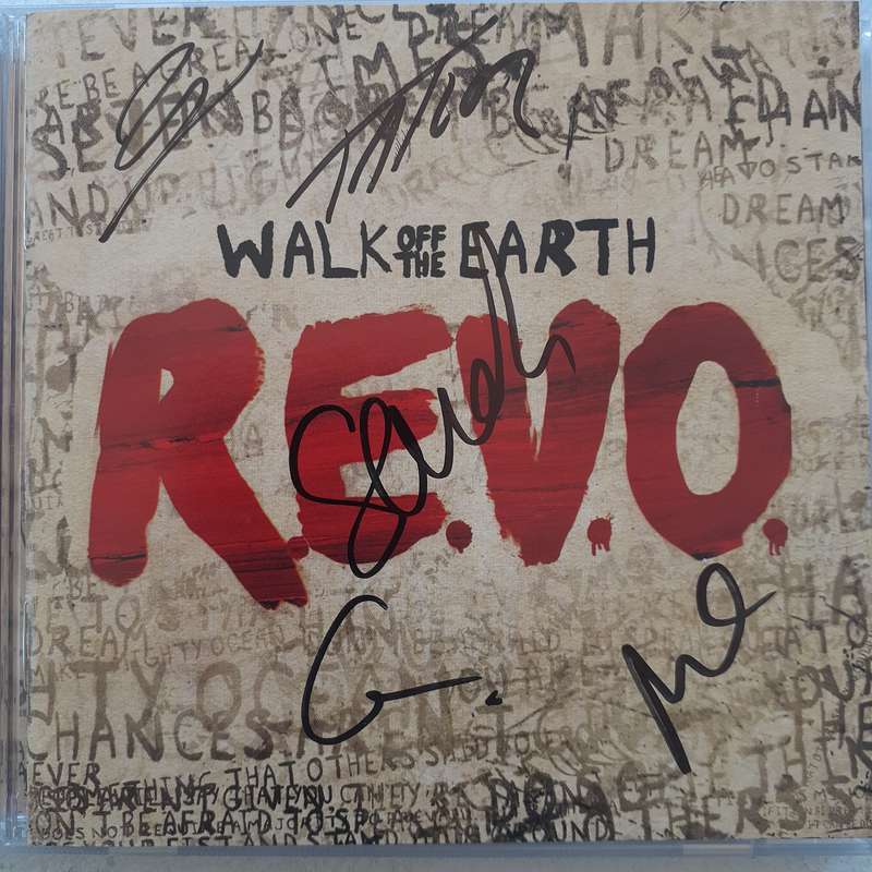 Walk Off The Earth - R.E.V.O. [Import CD] (2013) *AUTOGRAPHED   [D]