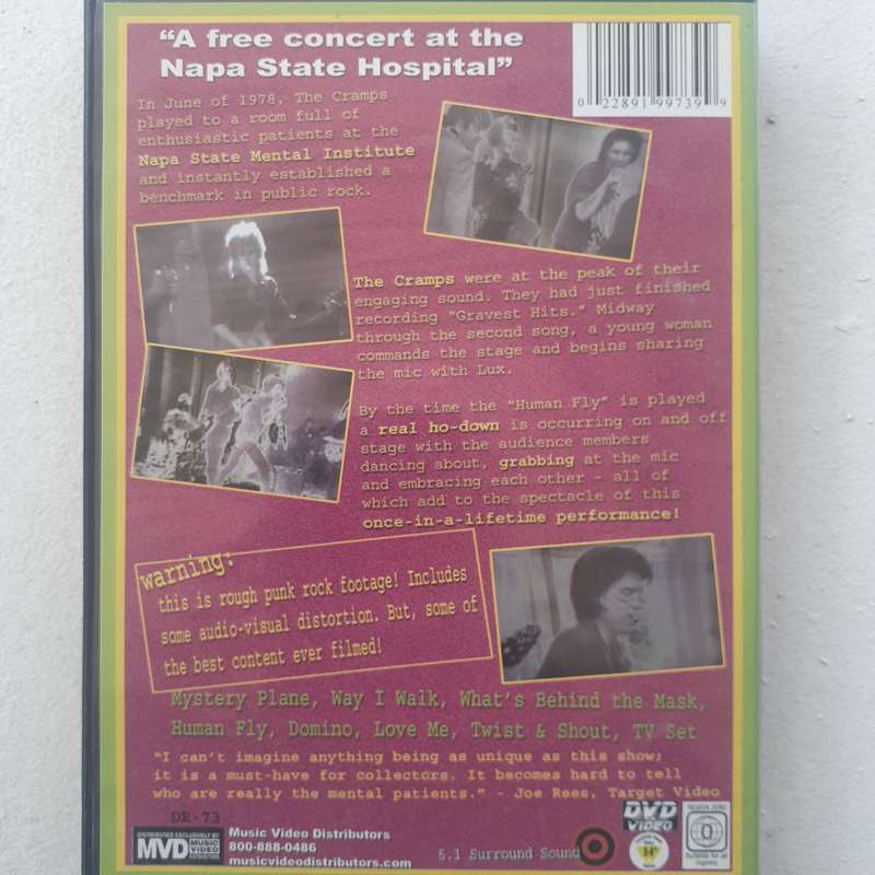 The Cramps - Live At Napa State Mental Hospital [DVD] (2004)