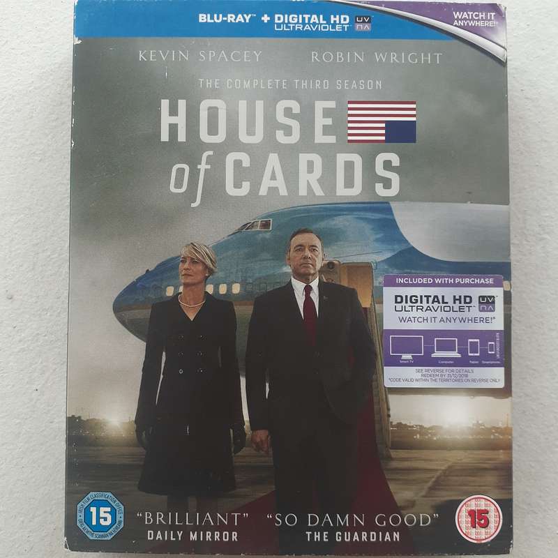 House Of Cards - The Complete Third Season [4 Disc Blu-ray]