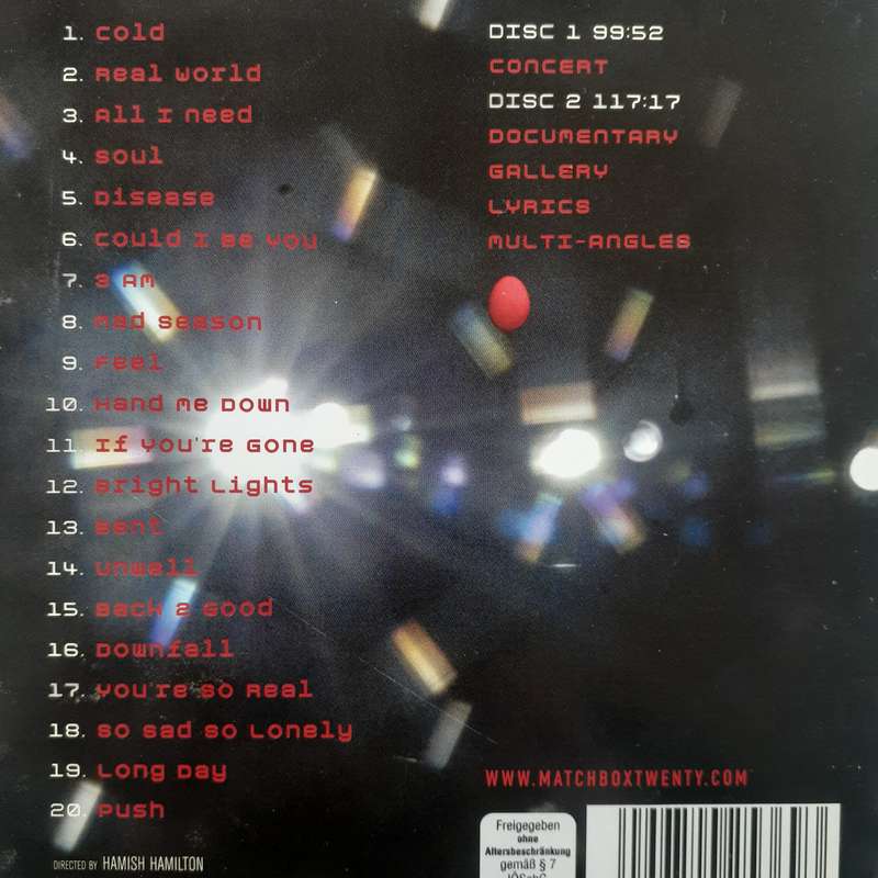 Matchbox Twenty - Show (A Night In The Life Of Matchbox Twenty) (2DVD) (2004)