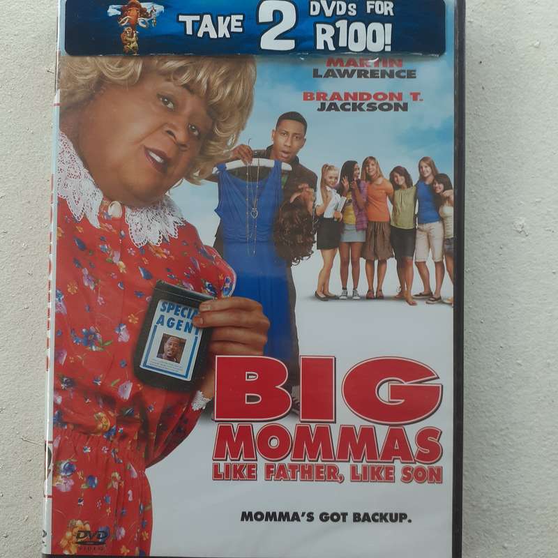 Big Mommas Like Father Like Son - Lawrence / Jackson [DVD Movie]     *NEW, sealed