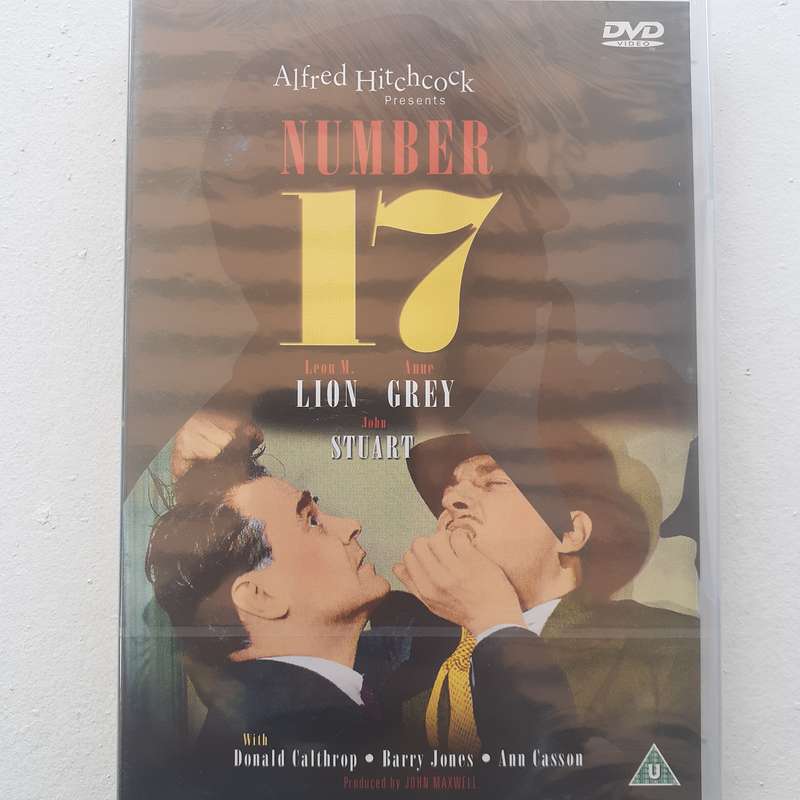 Number 17 (An Alfred Hitchcock Movie) - Lion / Gray [DVD Movie] (1932/re2006)  *NEW, sealed