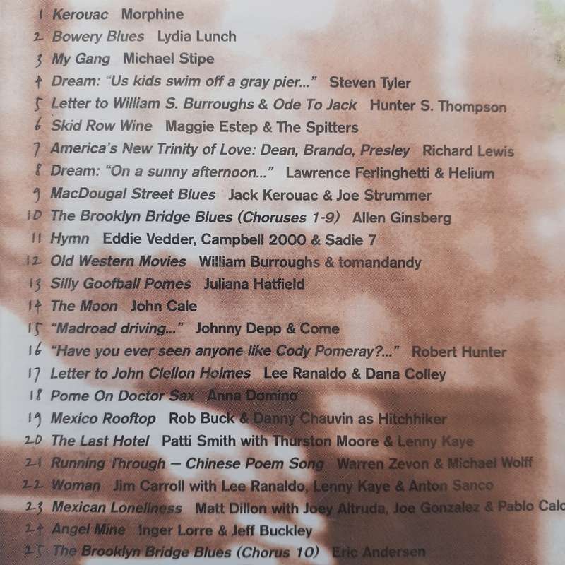 Kerouac: Kicks Joy Darkness - Various Artists (1997)