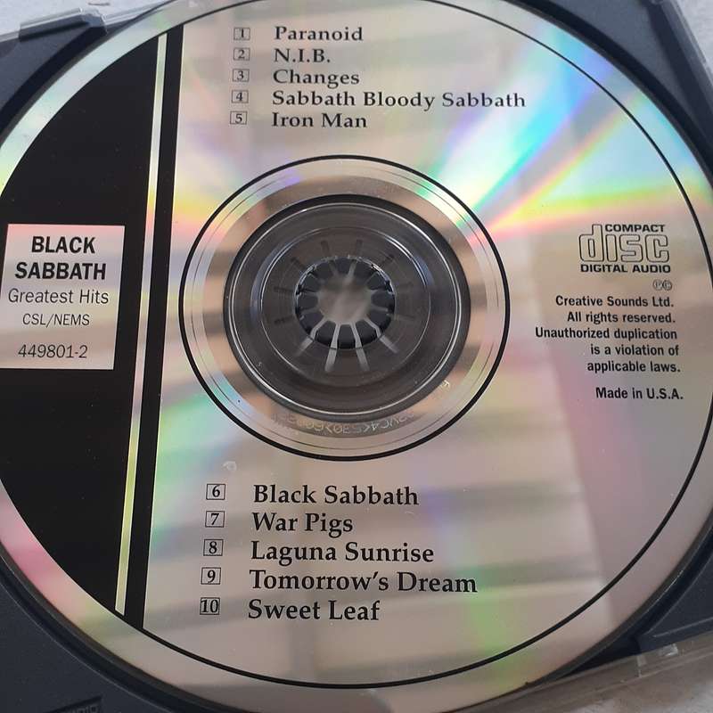 Black Sabbath - Greatest Hits [Import CD] (1990)