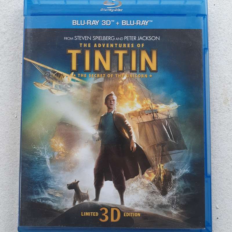 The Adventures Of Tintin: The Secret Of The Unicorn (2 Disc Version) [Blu-ray 3D + Blu-ray Movie]