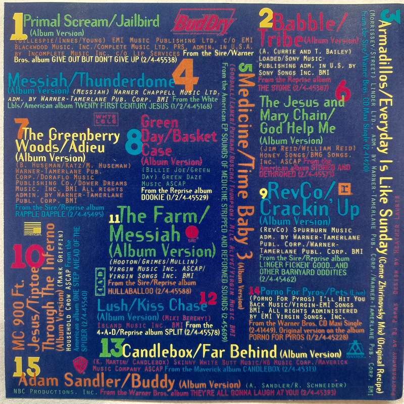 Alternative Summer - Various Artists [Import PROMO CD] (1994)