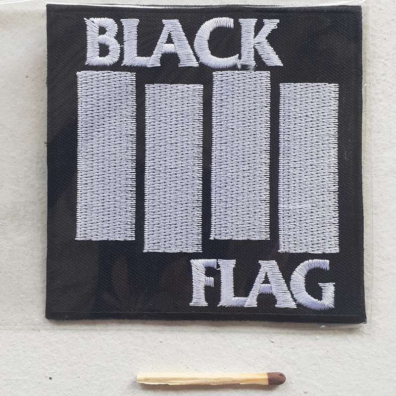 Woven Patch - Black Flag logo
