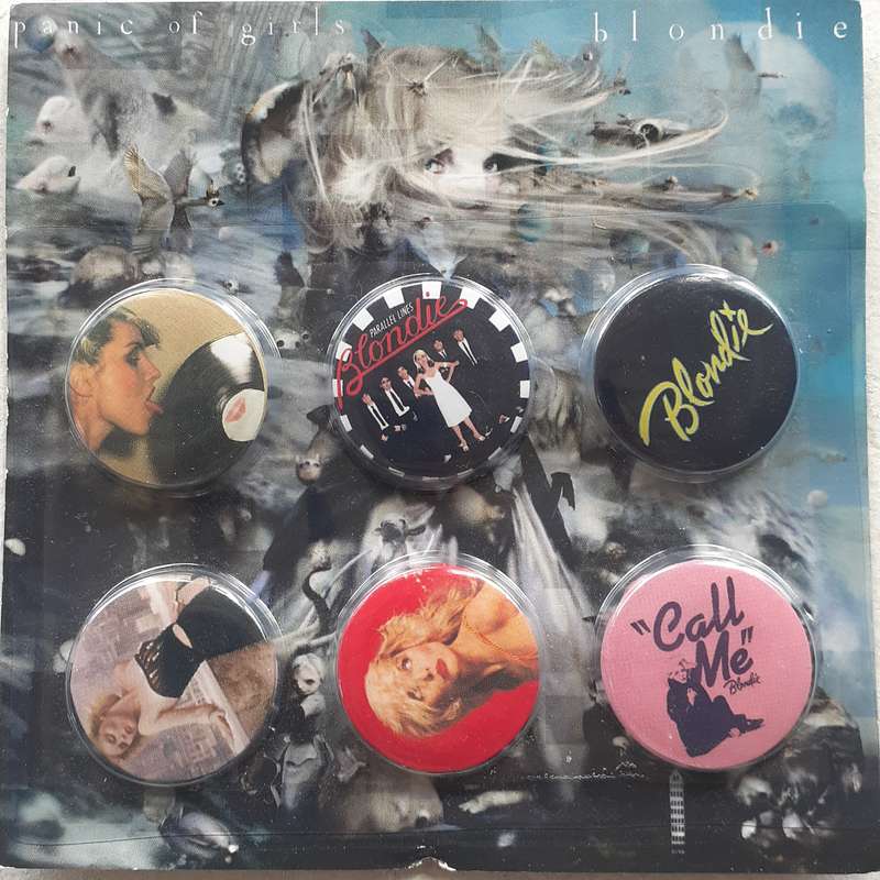 Button Badge - Blondie (6 assorted metal buttons)     *Official Merch