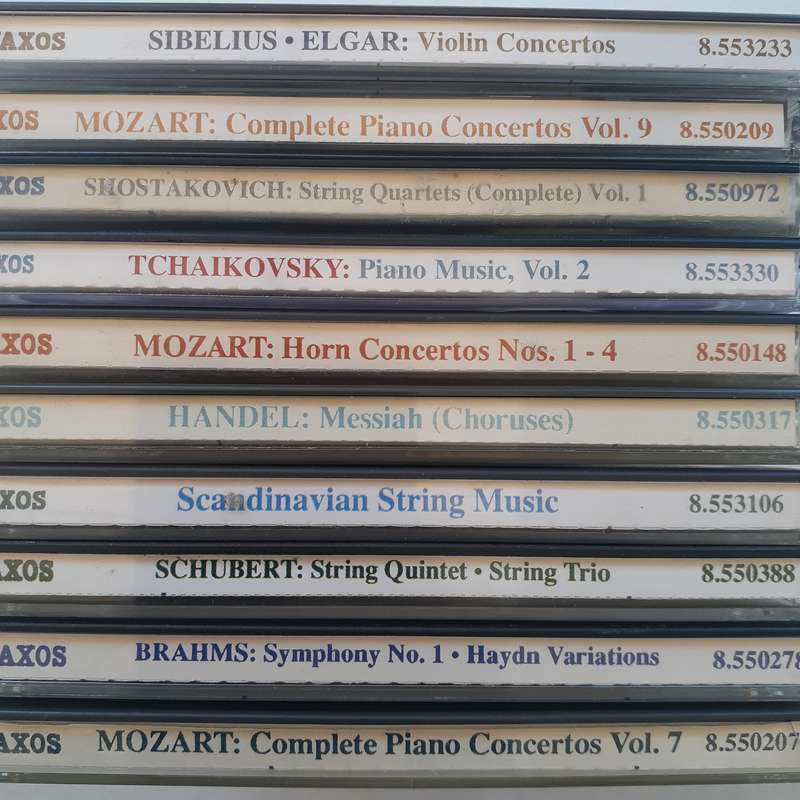 NAXOS Classical 10 CD Bundle (Various titles)