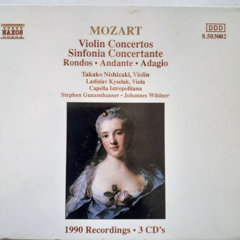 Mozart - Violin Concertos 1-5 [3 CD Box]