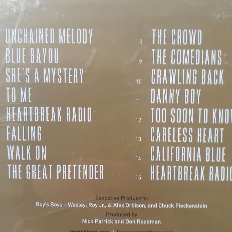 Roy Orbison With The Royal Philharmonic Orchestra - Unchained Melodies (2018)