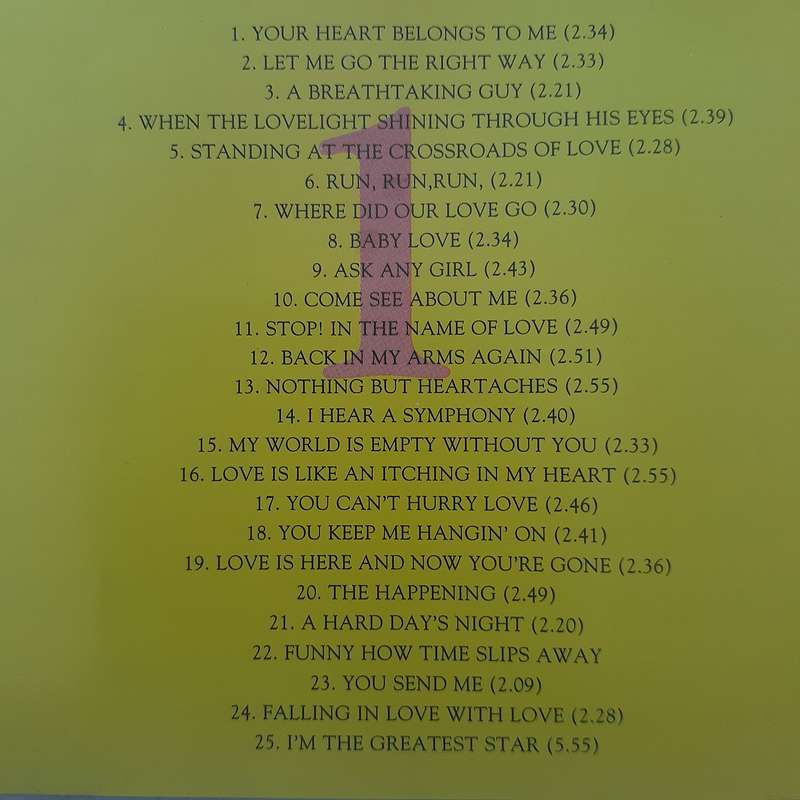 Diana Ross And The Supremes - The Greatest Hits Anthology (2CD)    [R]