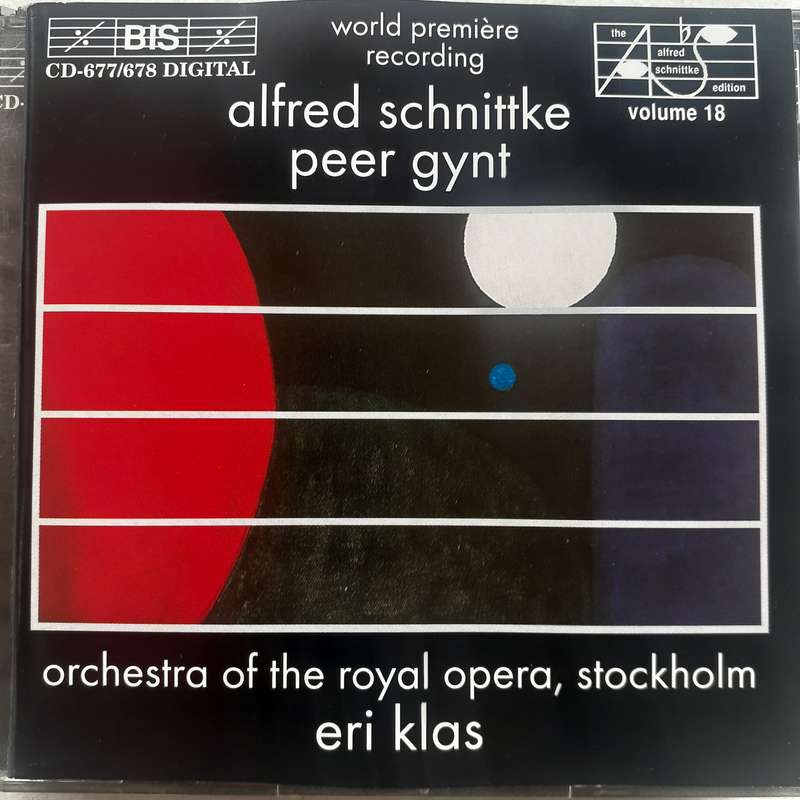 Schnittke, Orchestra Of The Royal Opera, Stockholm, Klas - Peer Gynt (2CD) (1994)