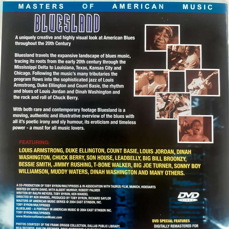 Bluesland:  A Portrait In American Music (2004) [DVD]