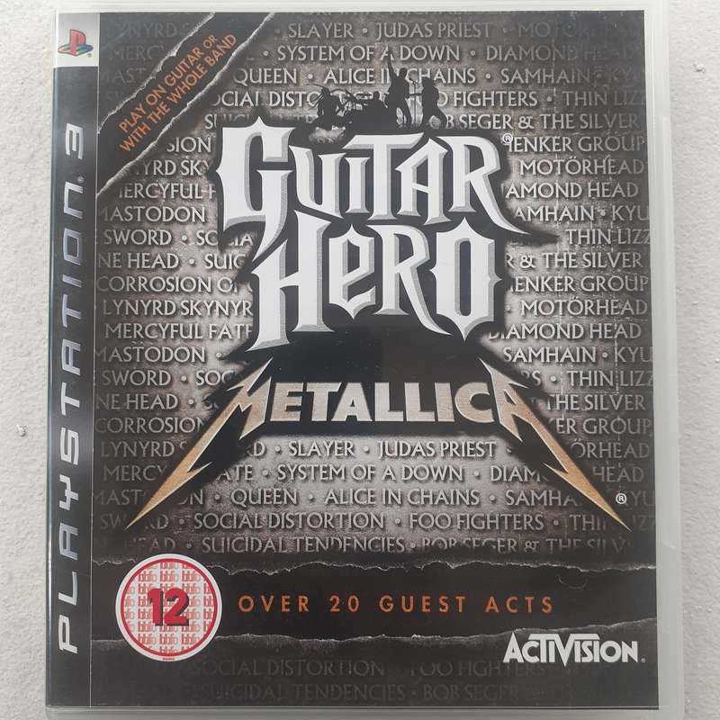 Guitar Hero Metallica (PS3 Game) (PAL)