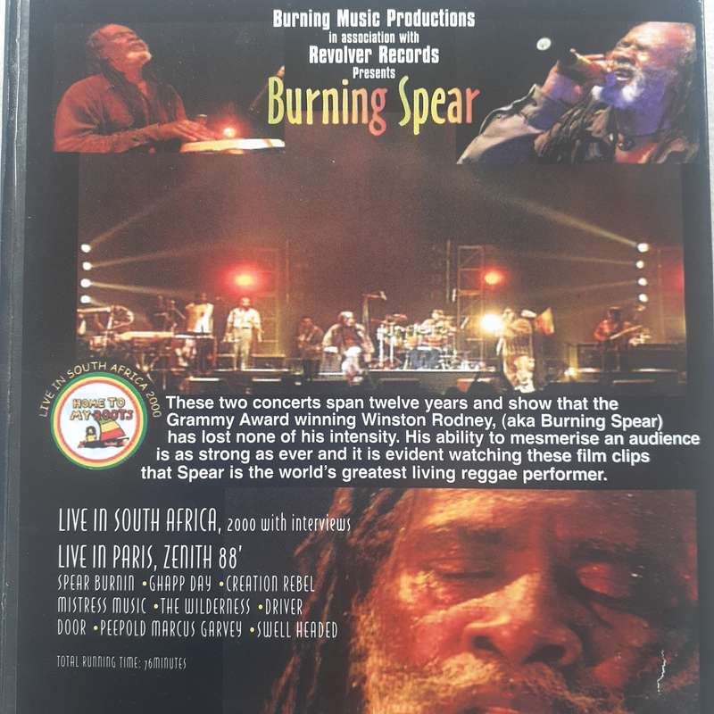 Burning Spear - Home To My Roots (2003) [DVD]     [D]