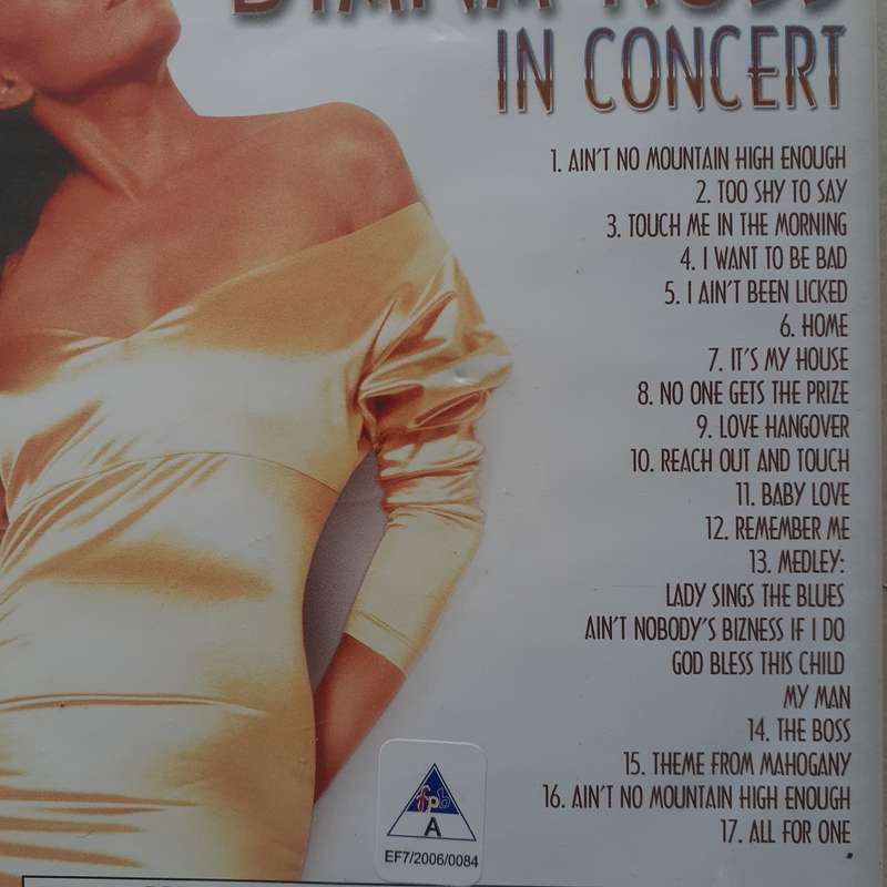 Diana Ross - In Concert [DVD]