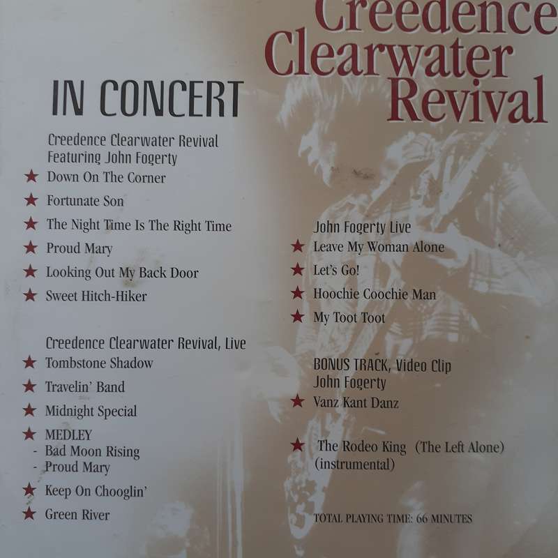 Creedence Clearwater Revival - Down On The Corner: In Concert [DVD] (2006)