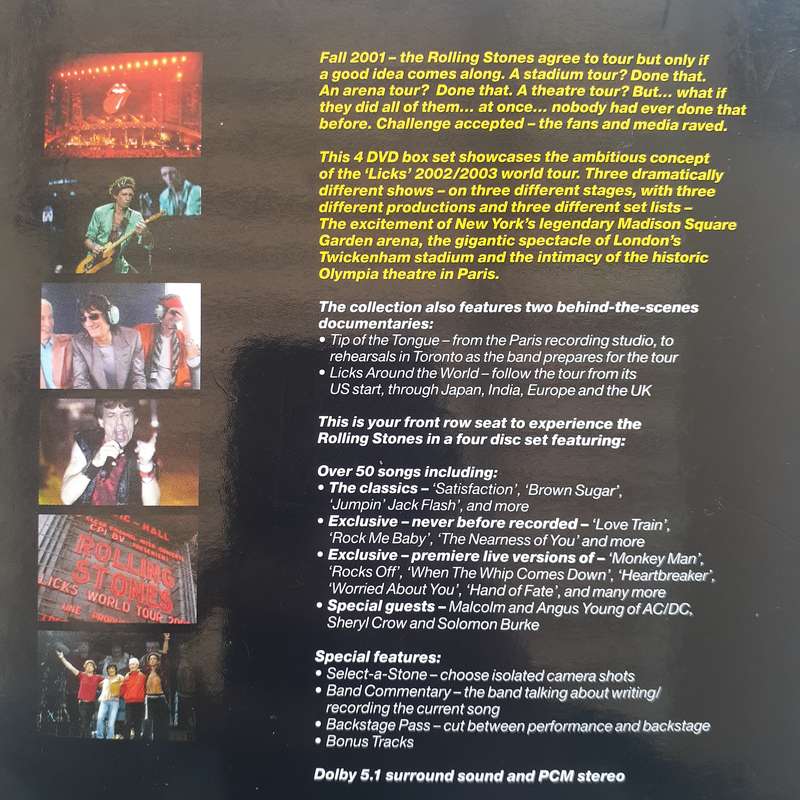 The Rolling Stones - Four Flicks (4 DVD Box Set) (2003)