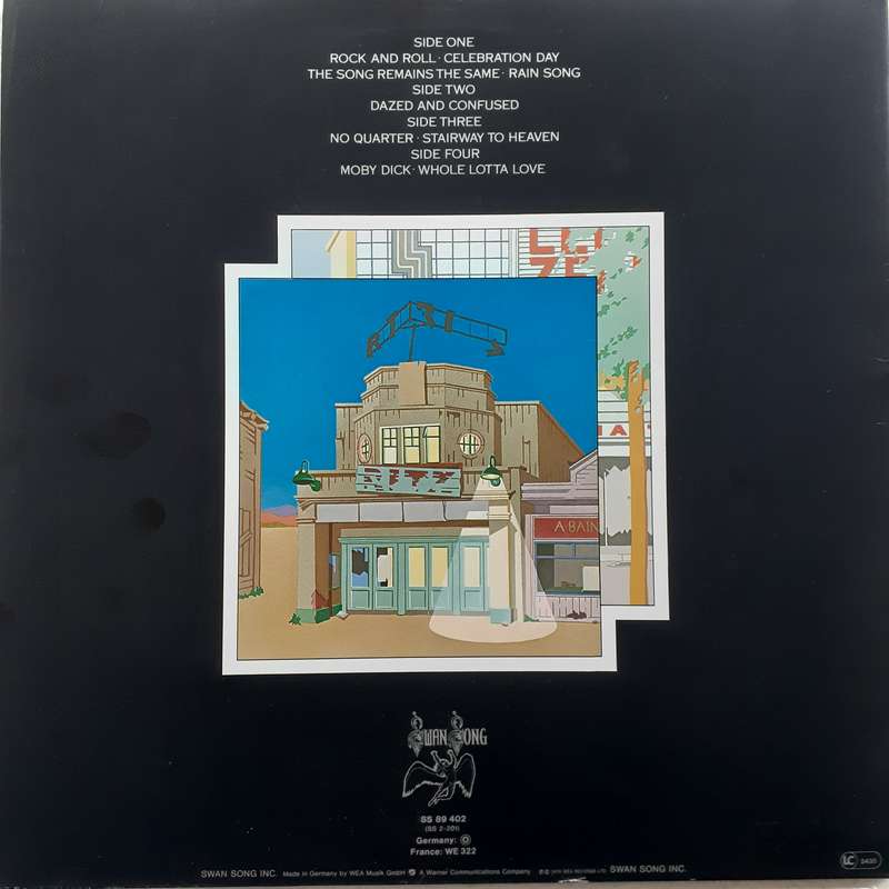 VINYL - Led Zeppelin - The Soundtrack... The Song Remains The Same (2LP German press)