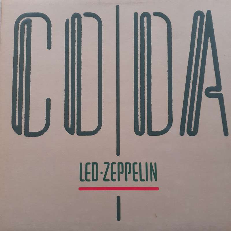VINYL - Led Zeppelin - Coda (U.S. press) (1982)