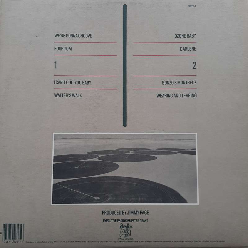 VINYL - Led Zeppelin - Coda (U.S. press) (1982)