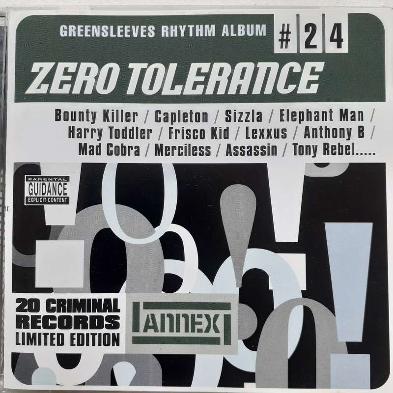 Zero Tolerance - Various Artists [Import CD] (2002)    *Dancehall