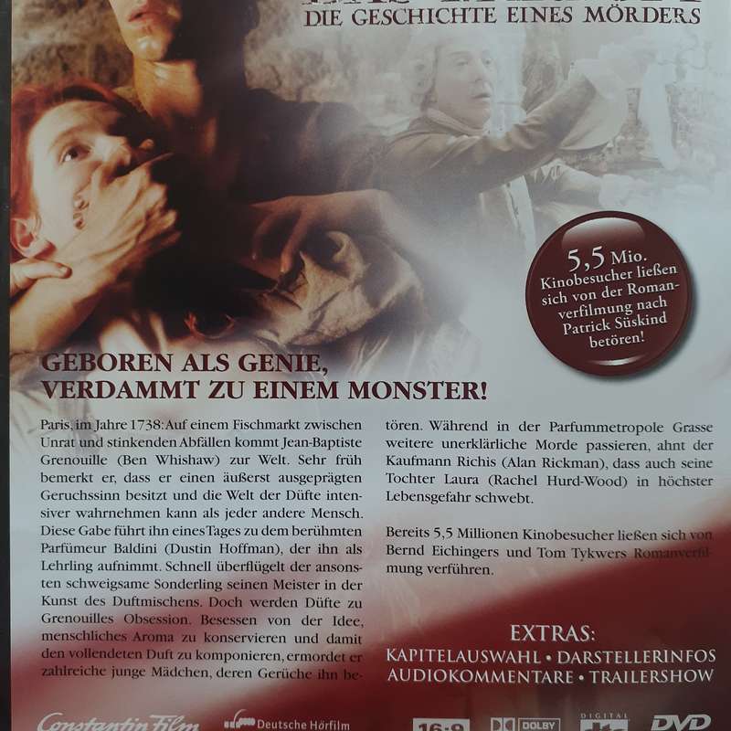 Das Parfum Die Geschichte Eines Morders [DVD Movie] (2006)