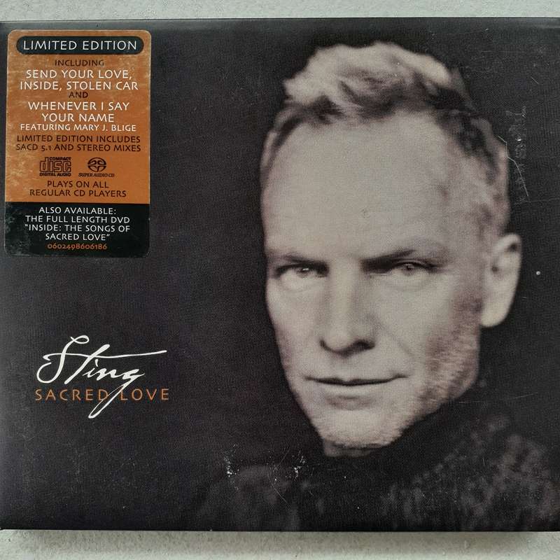 Sting - Sacred Love [Multichannel SUPER AUDIO CD Digipak] (2003)