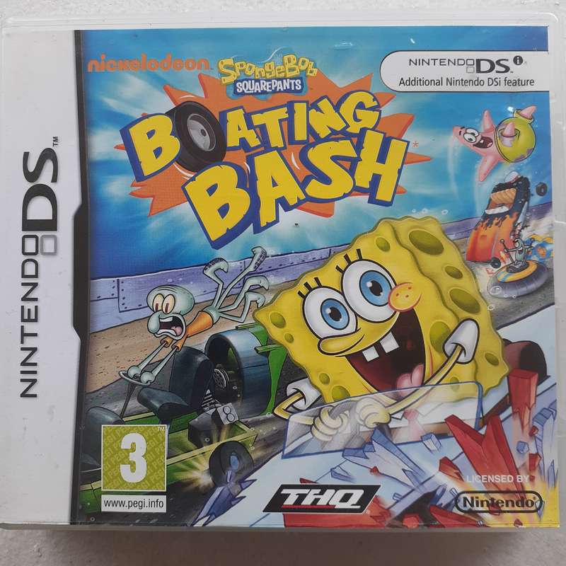 Nintendo DS - SpongeBob's Boating Bash
