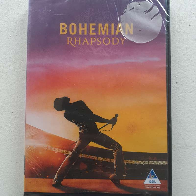 Bohemian Rhapsody - Malek [DVD Movie] (2018)   *NEW, sealed