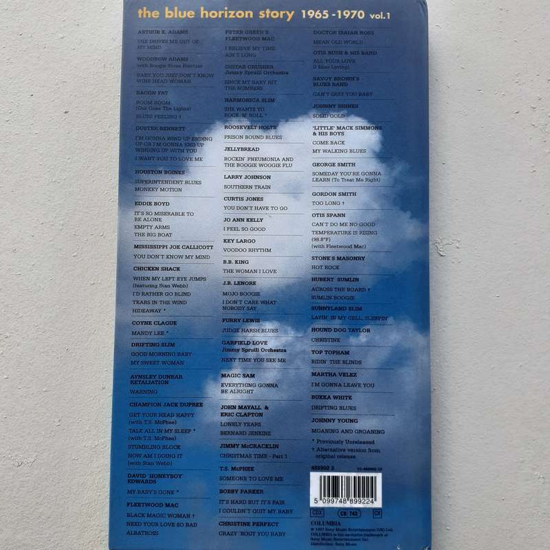 The Blue Horizon Story: 1965-1970 - Vol. 1 - Various Artists [3CD Box Set] (1997)