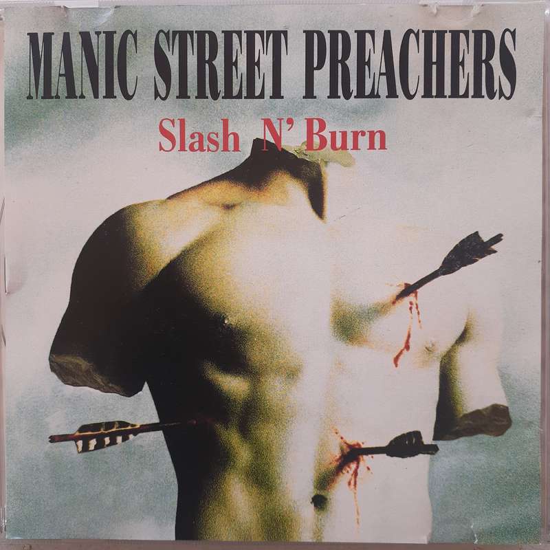 Manic Street Preachers - Slash N' Burn (PROMO CD single) (1992)       [D/CS box]