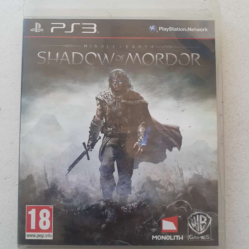 Middle Earth Shadow Of Mordor (PS3 Game)